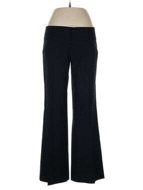 Alice + Olivia Base Size L (estimated) Wool pants Black Flare Office Career